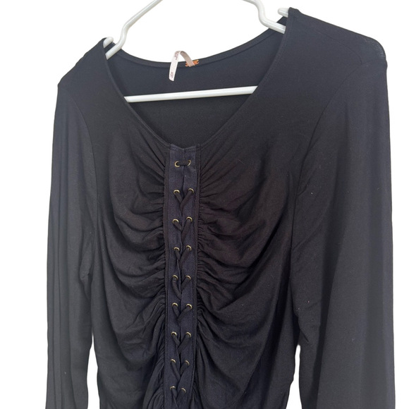 FREE PEOPLE ‘Bella’ Lace-Up Convertible Tunic Dress - Picture 7 of 15